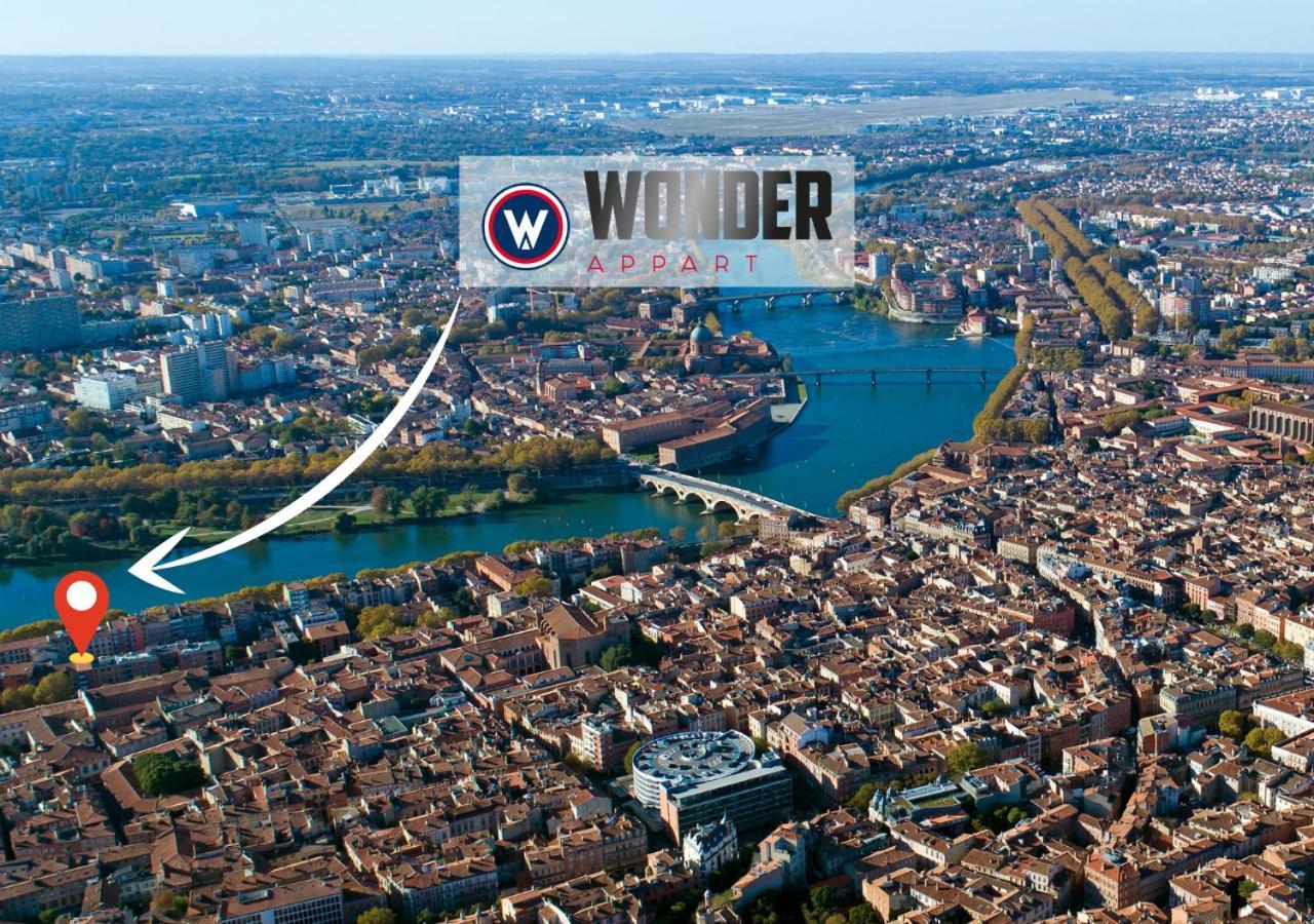 404 - Wonder Appart - Vue Garonne - Toulouse Ngoại thất bức ảnh
